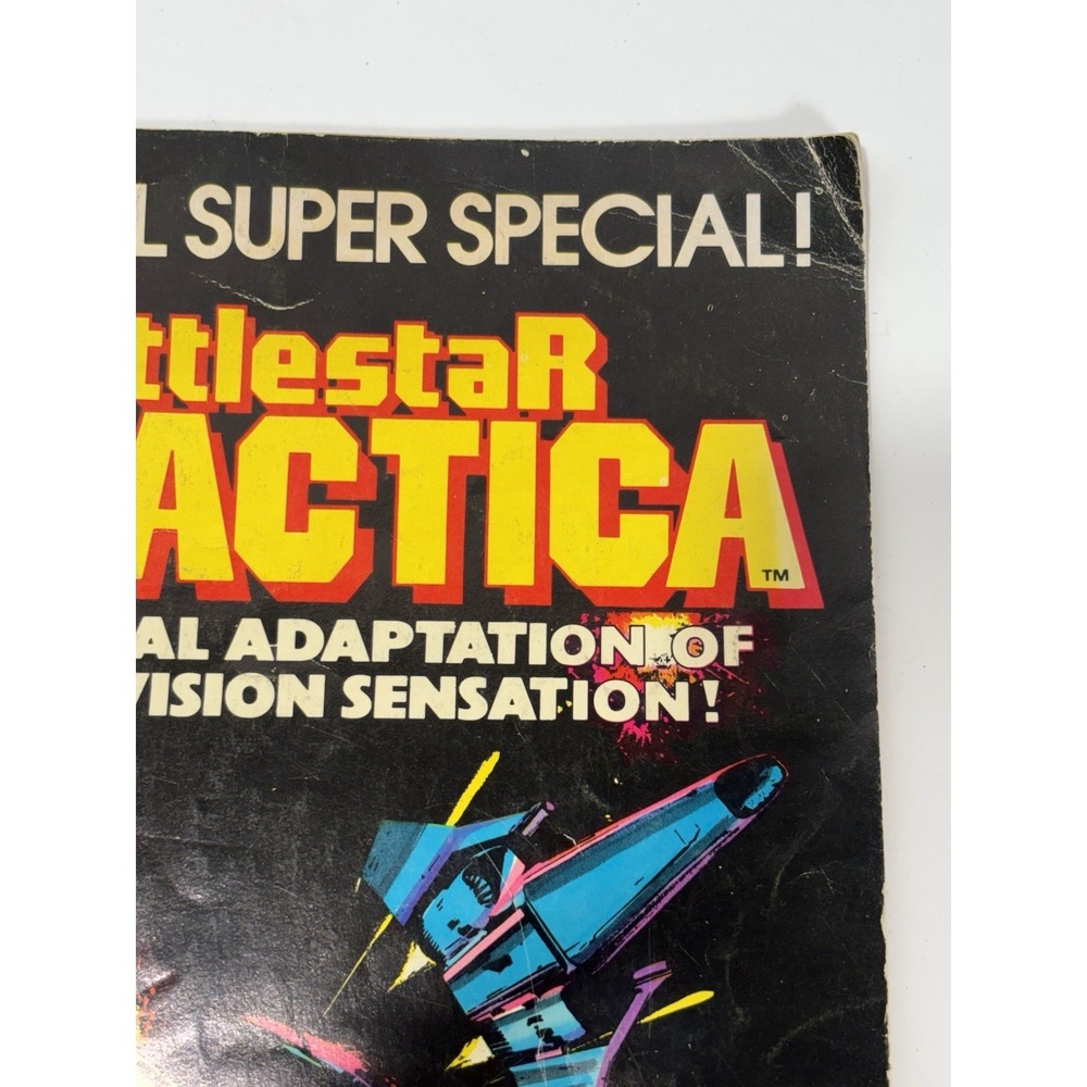 Battlestar Galactica Marvel Super Special #8-Full Page color Poster 1978 Large - Picture 3 of 11